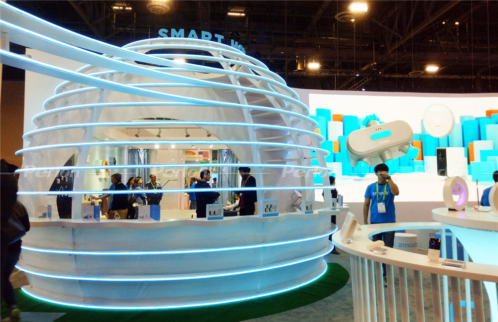 智美達美國展會搭建