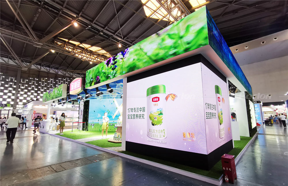 伊利集團(tuán)展臺設(shè)計搭建