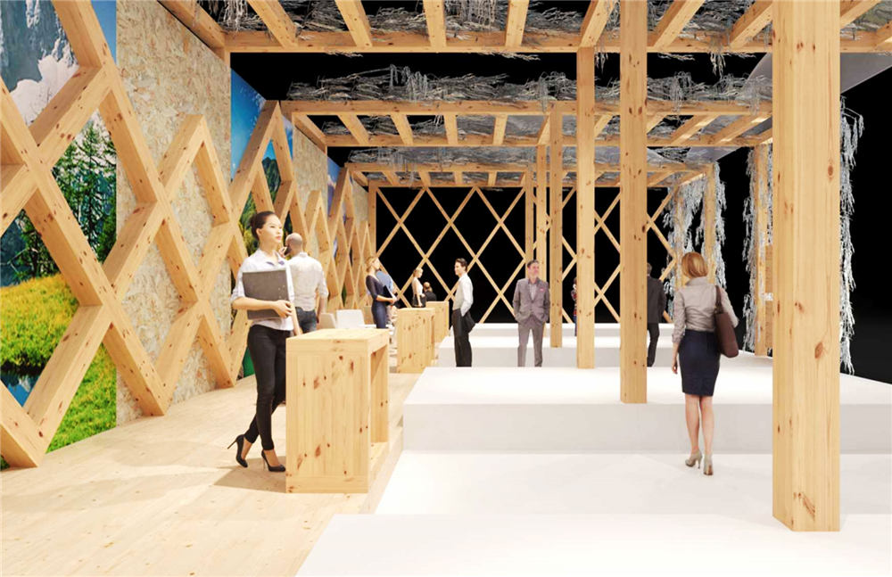 斯洛文尼亞國家館設(shè)計搭建