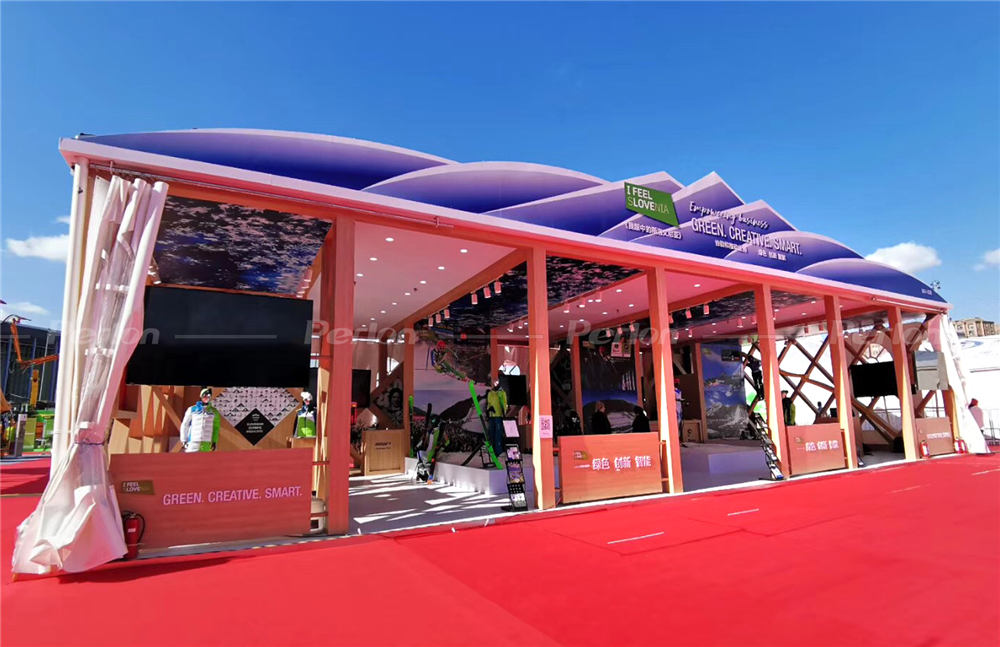 斯洛文尼亞國家館設(shè)計搭建