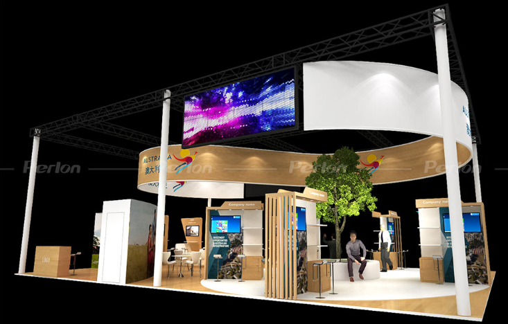澳大利亞企業(yè)館展臺(tái)搭建