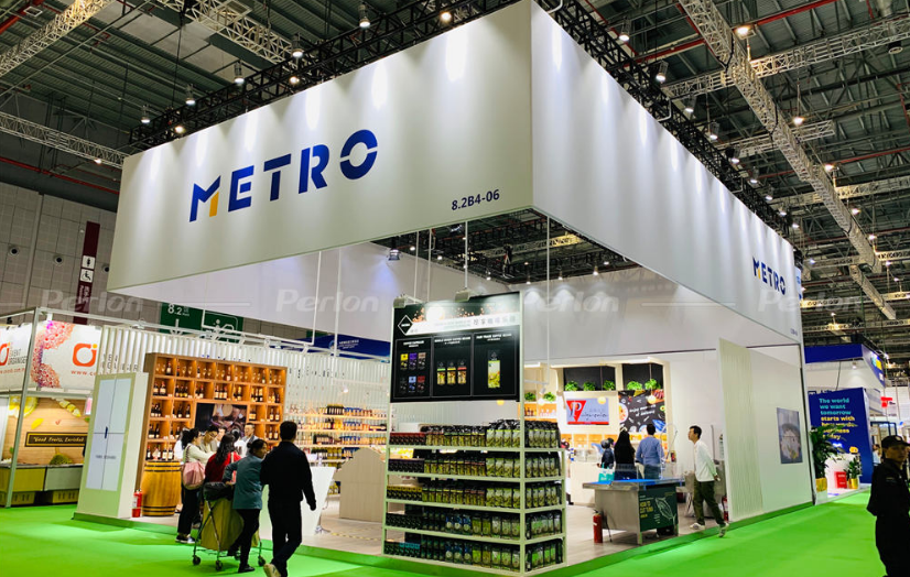 進(jìn)博會搭建現(xiàn)場圖